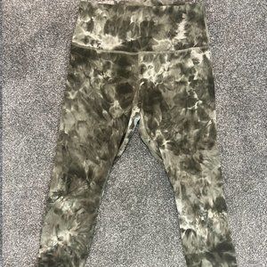 Lululemon Diamond Dye high-rise align leggings Size 8
